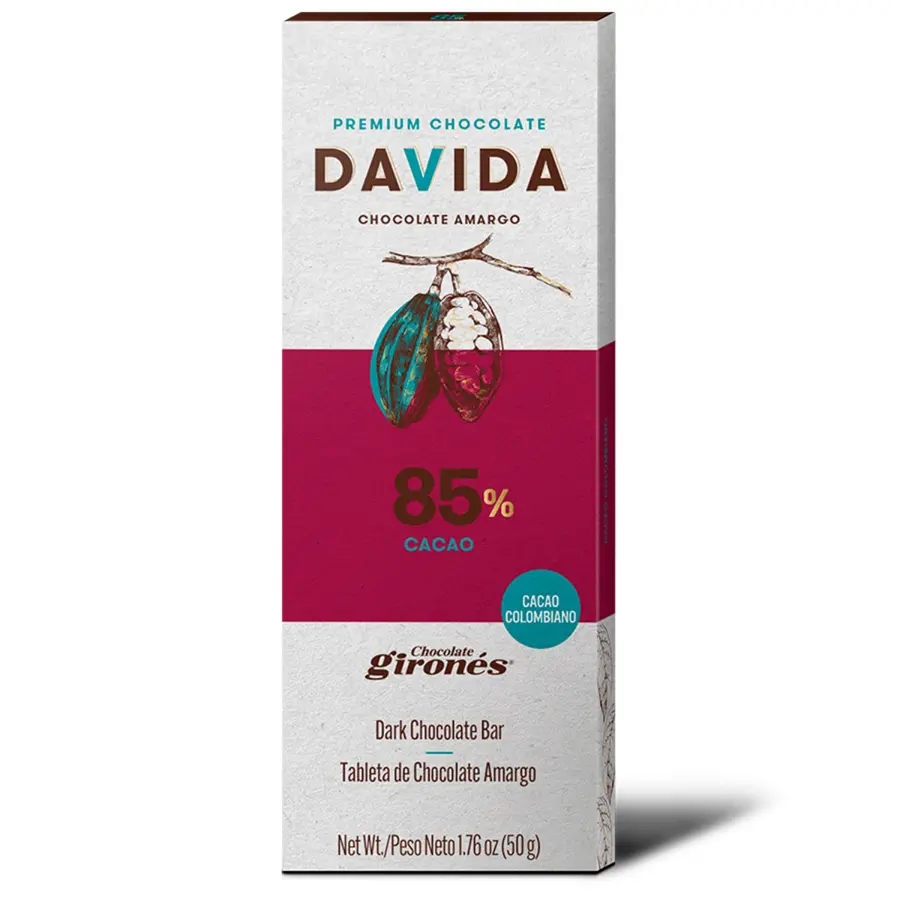 Producto Barra 85% cacao 50g
