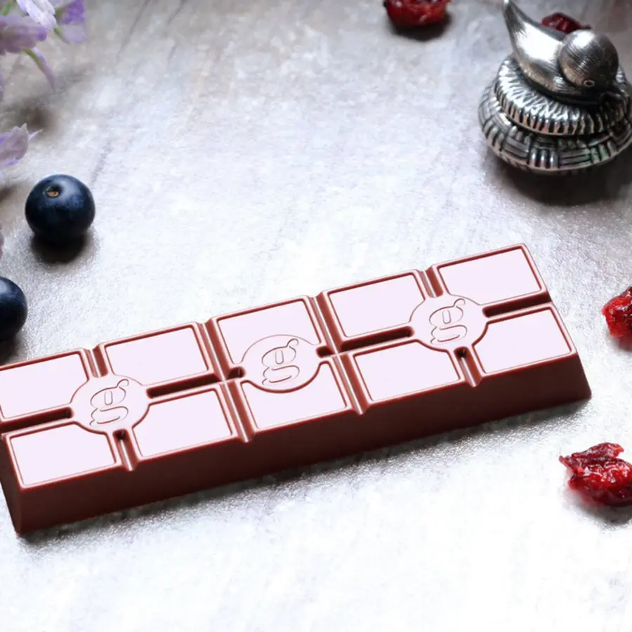 Barra açaí & arándanos 53% cacao 40g
