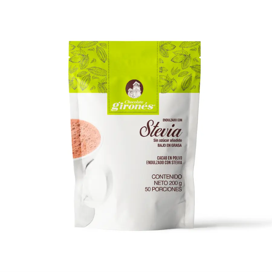 Producto Cacao en polvo con stevia 200g