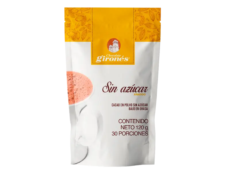 Producto Cacao en polvo sin azúcar 120g