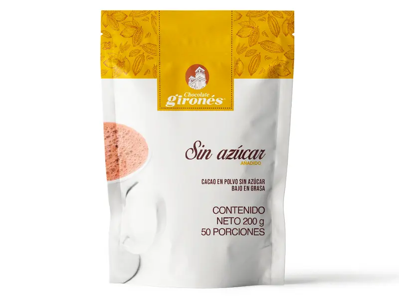 Producto Cacao en polvo sin azúcar 200g