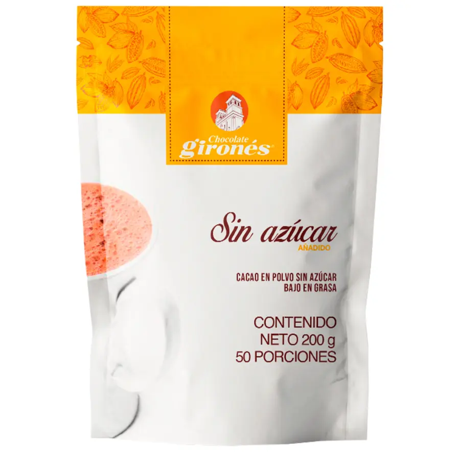 Producto Cacao en polvo sin azúcar 200g