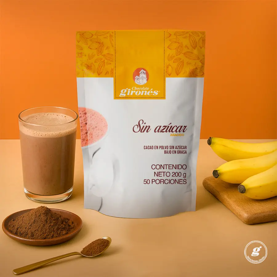 Cacao en polvo sin azúcar 200g