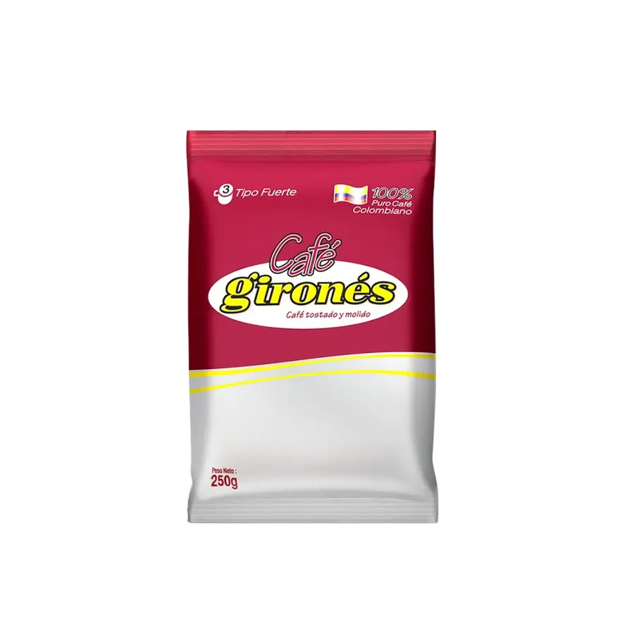 Producto Café tostado y molido 250g