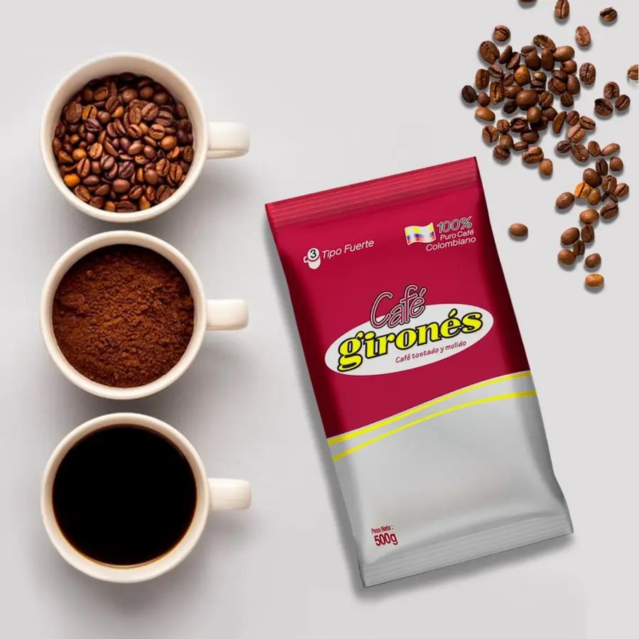 Café tostado y molido 500g