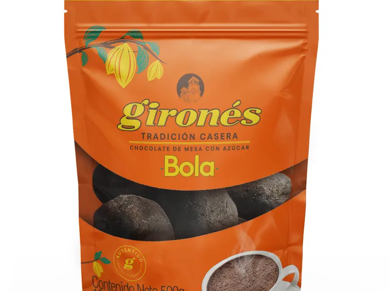Producto Chocolate tradicional en bola con azúcar 500g