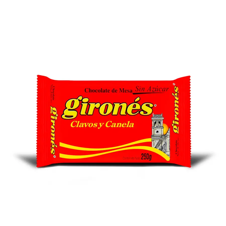 Producto Chocolate tradicional sin azúcar 250g