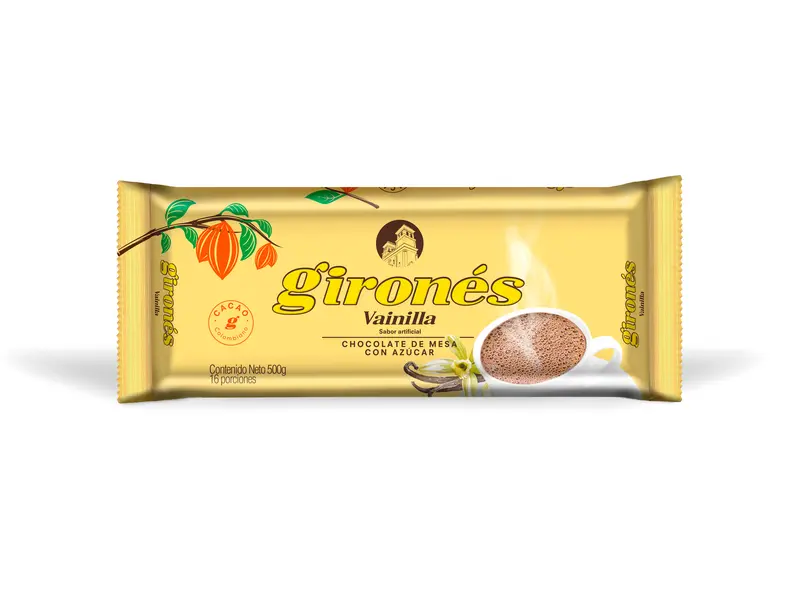 Producto Chocolate vainilla con azúcar 500g