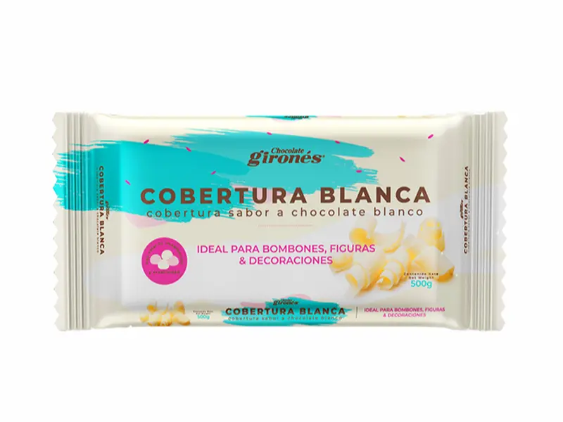 Producto Cobertura sabor a chocolate blanco 500g