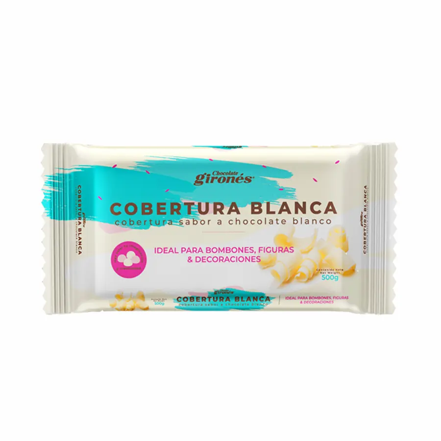 Producto Cobertura sabor a chocolate blanco 500g
