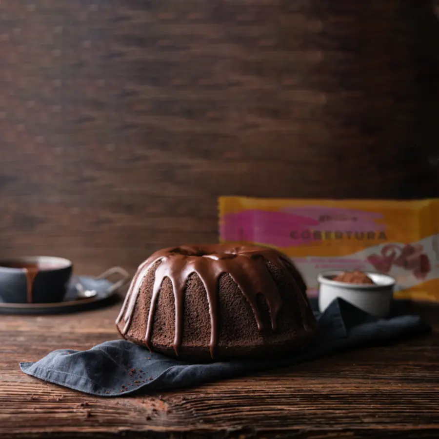Cobertura sabor a chocolate con leche 500g