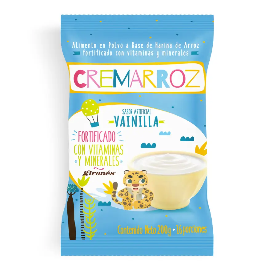 Coladas a base de arroz Cremarroz 200g