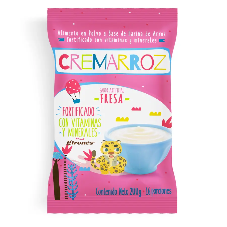 Coladas a base de arroz Cremarroz 200g