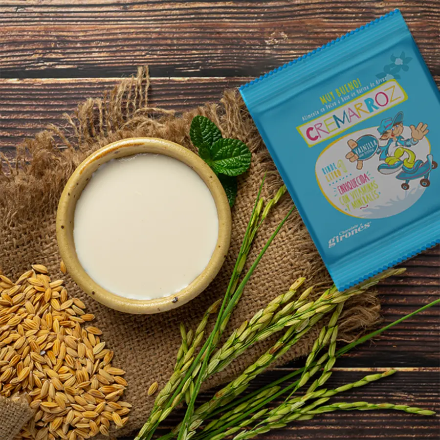 Coladas a base de arroz Cremarroz 50g