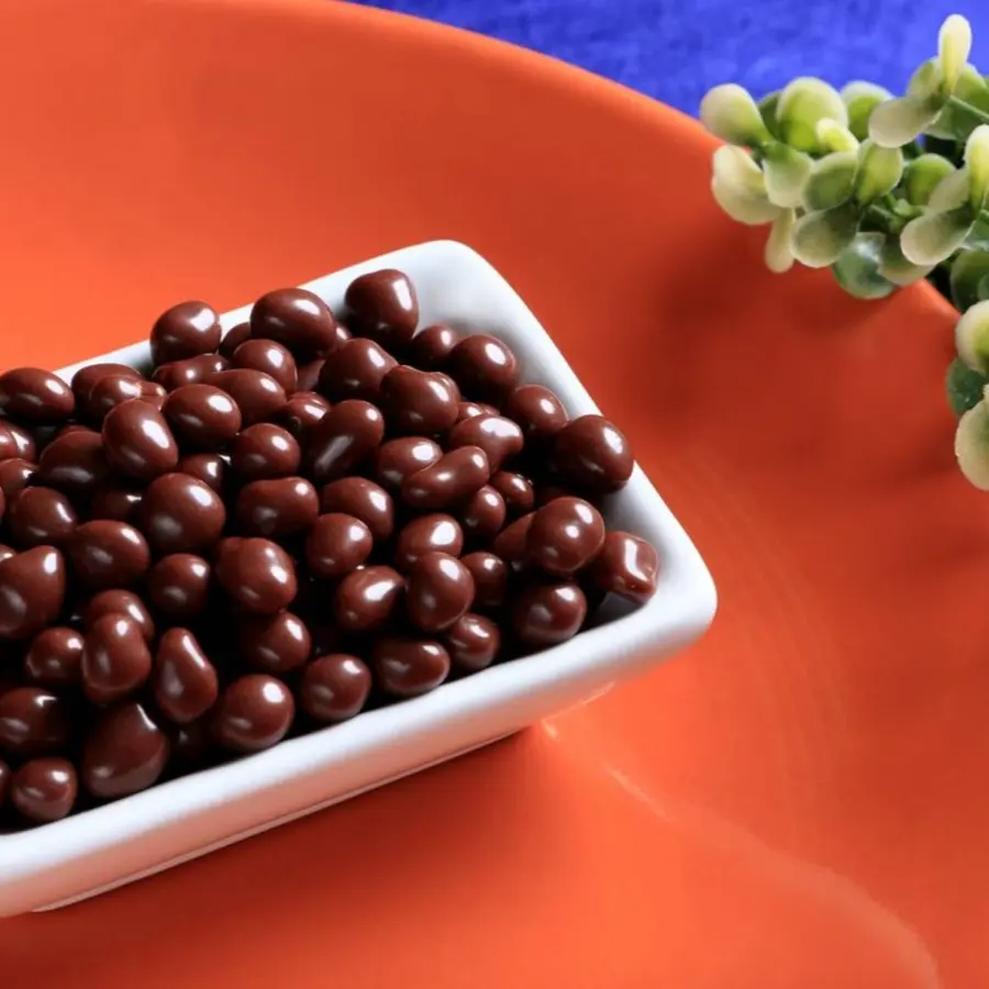 Nibs de cacao cubiertos de chocolate 37% cacao 2 Kg